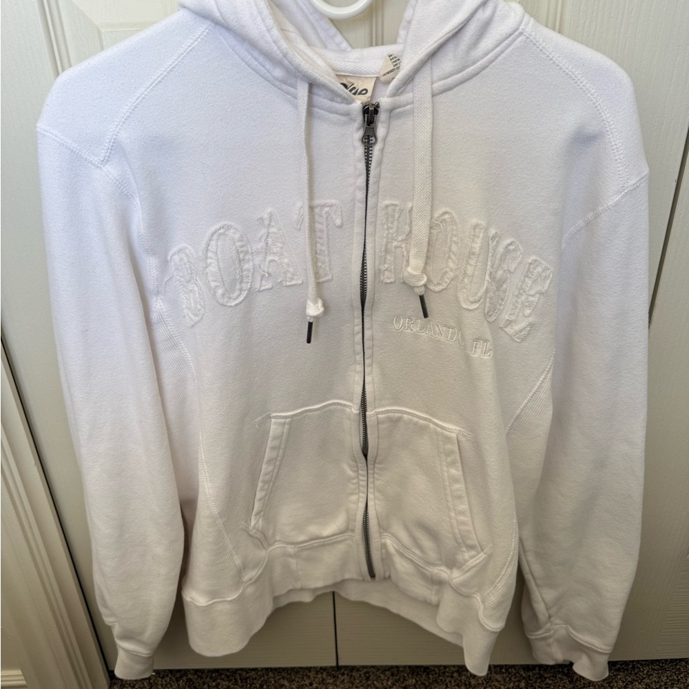 Boathouse White Hoodie